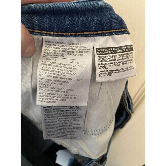 Levis Denim Shorts Sz.32 - Picture 4 of 6